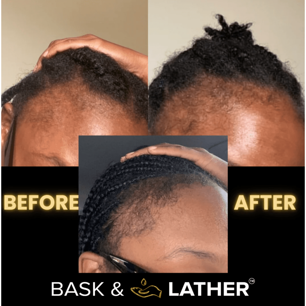 Bask & Lather Scalp Stimulator Hair Oil - 2oz - Beauty Exchange Beauty Supply