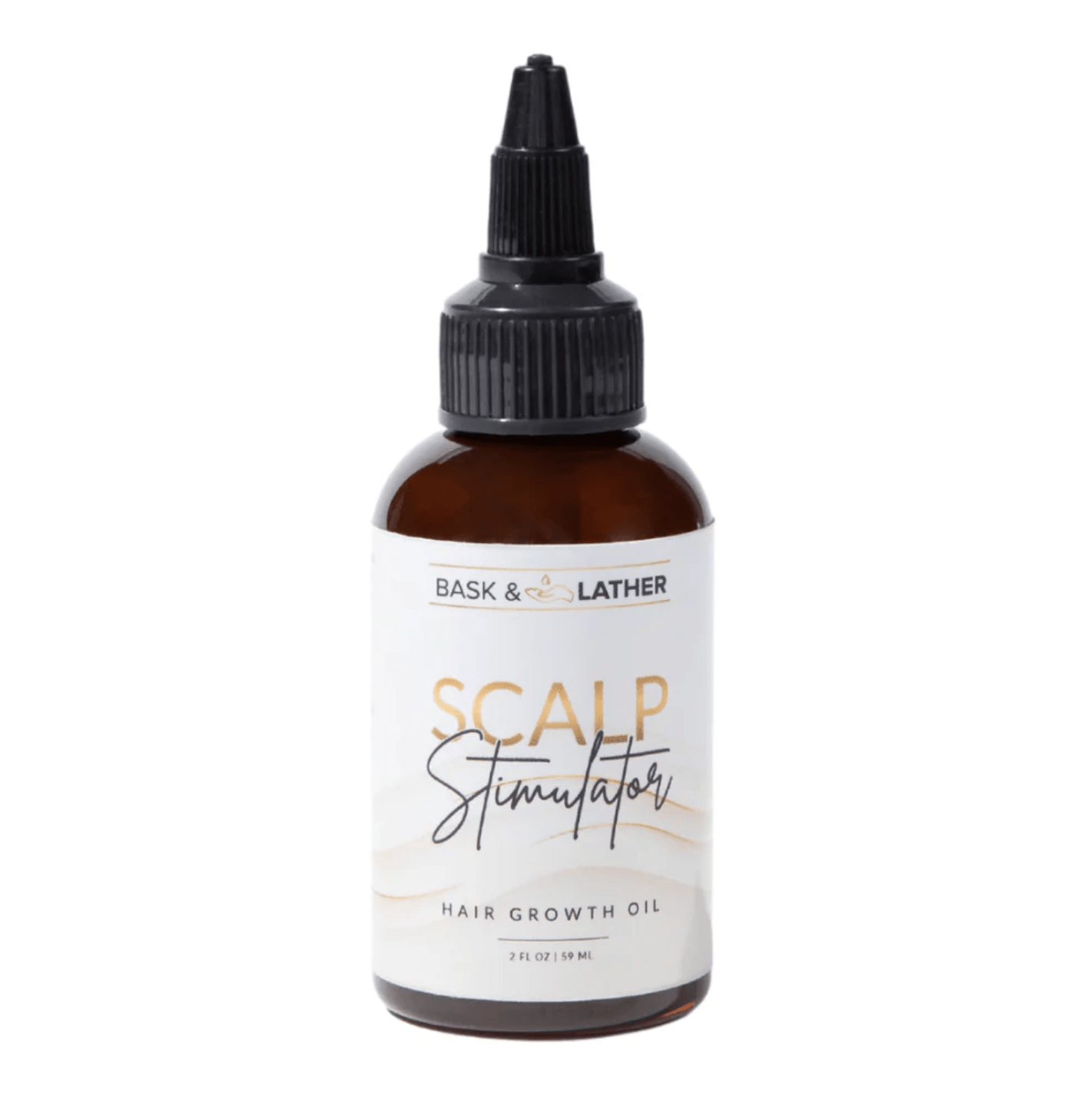 Bask & Lather Scalp Stimulator Hair Oil - 2oz - Beauty Exchange Beauty Supply