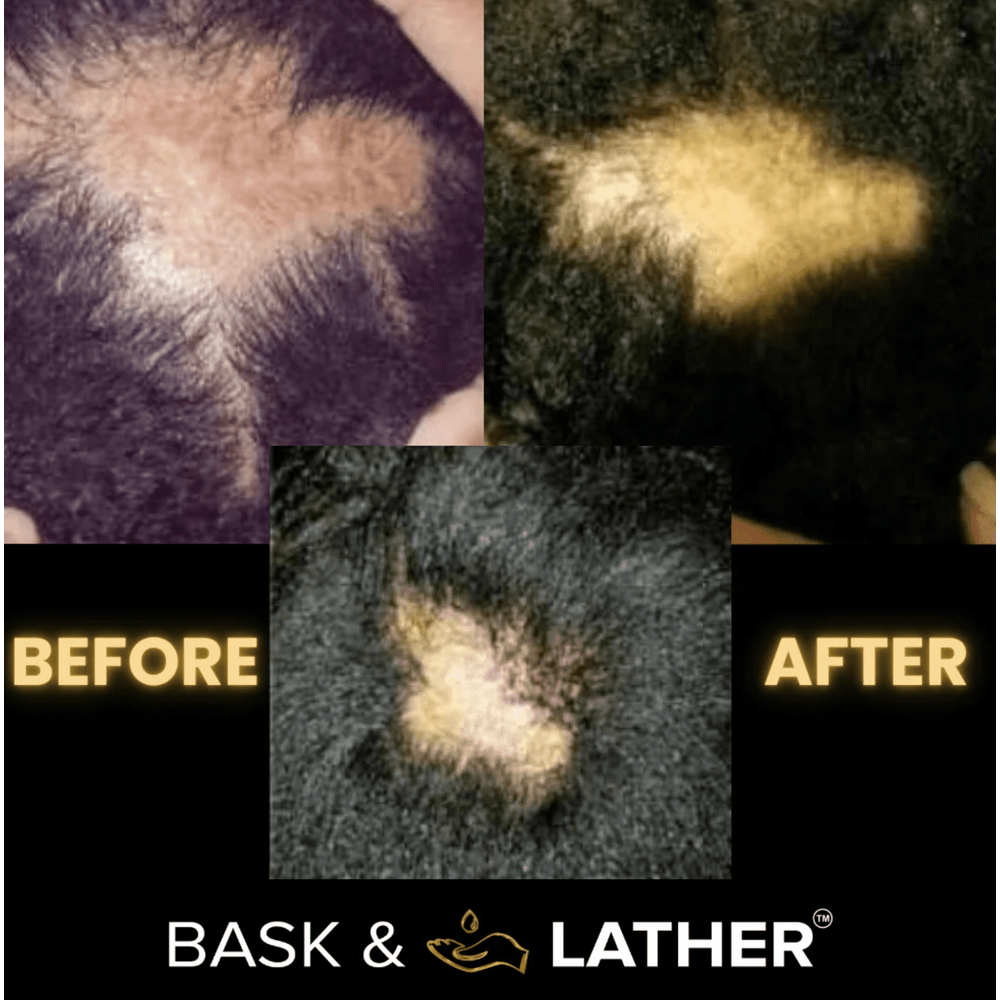 Bask & Lather Scalp Stimulator Hair Oil - 2oz - Beauty Exchange Beauty Supply