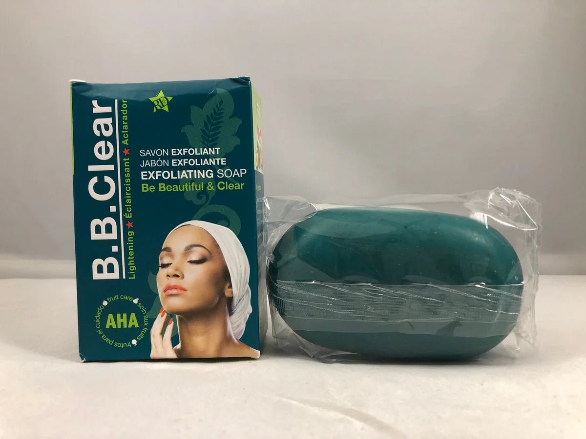 B.B. Clear Lightening & Exfoliating Beauty Soap 6.7 oz - Beauty Exchange Beauty Supply