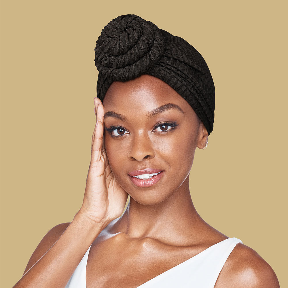 Red by Kiss – Pre-Tied Top Knot Turban