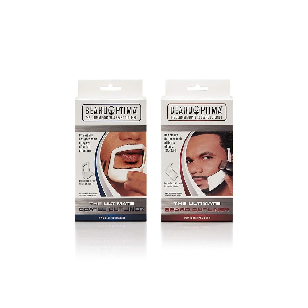 Beard Lineup Tool – Shaper & Outliner with 2 Style Kit - Beauty Exchange Beauty Supply