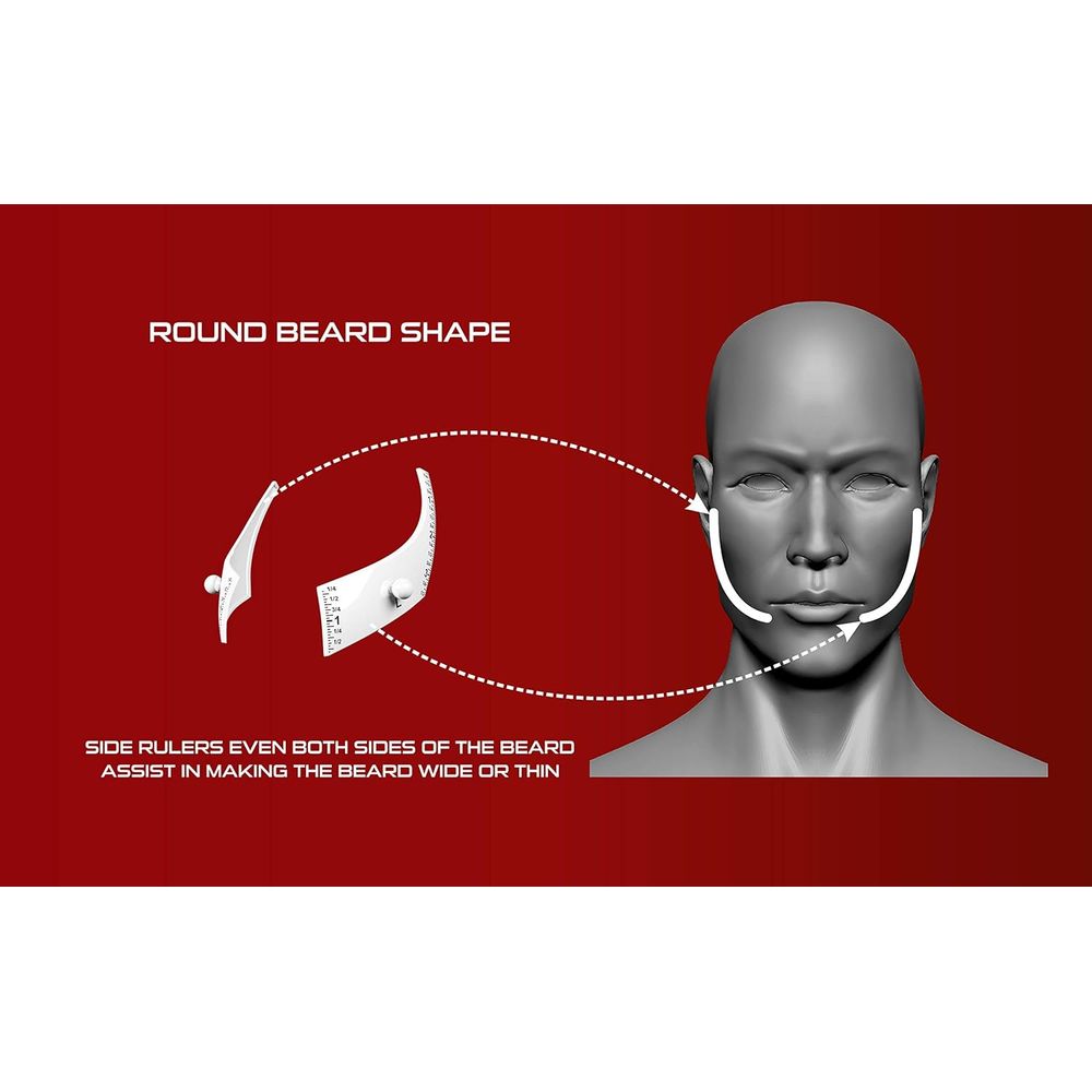 Beard Lineup Tool – Shaper & Outliner with 2 Style Kit - Beauty Exchange Beauty Supply