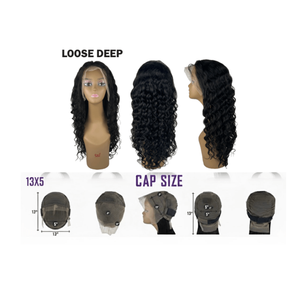 Beautiful Day Vossmi 13X5 HD Frontal Lace Wig - Loose Deep - Beauty Exchange Beauty Supply