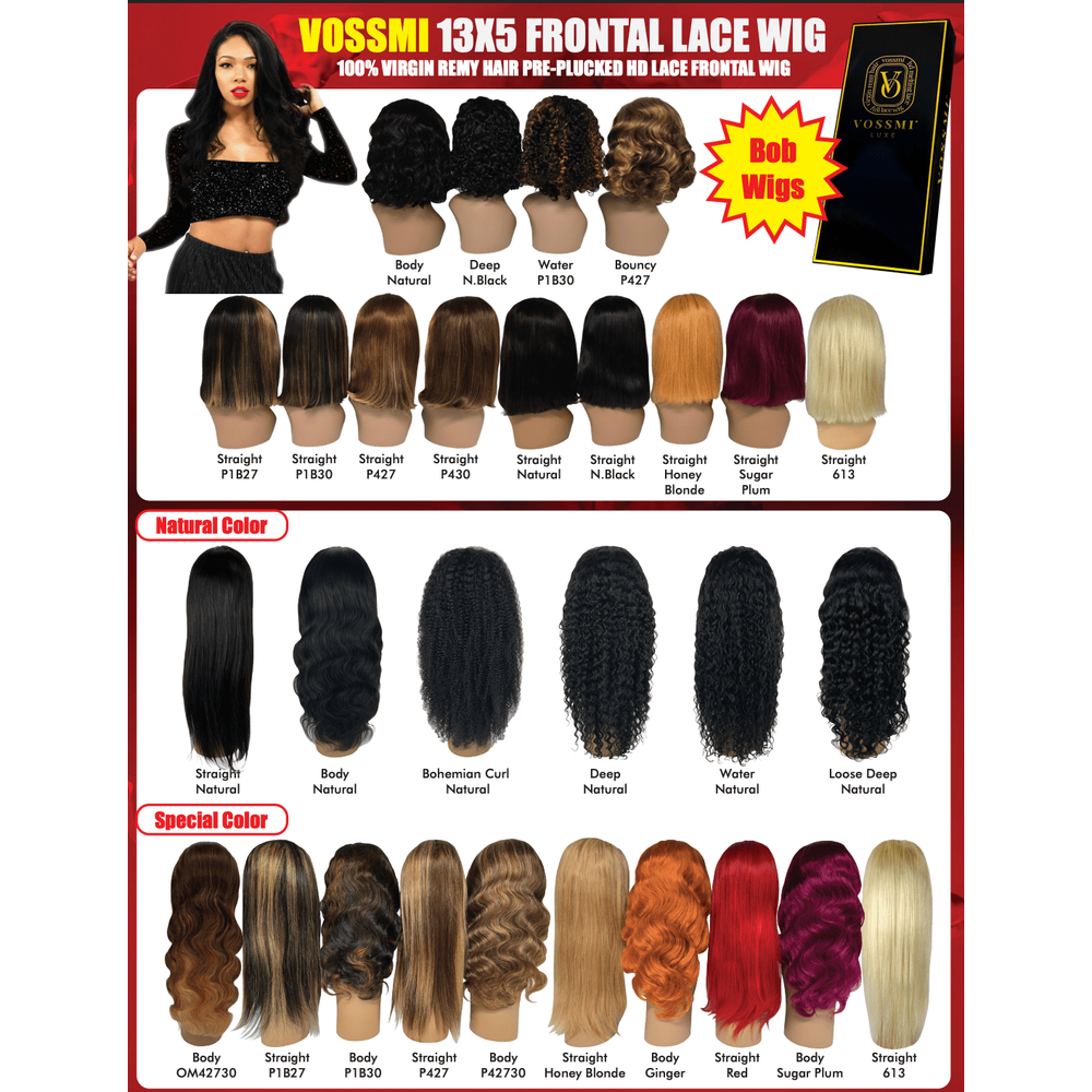 Beautiful Day Vossmi 13X5 HD Frontal Lace Wig - Water Wave - Beauty Exchange Beauty Supply