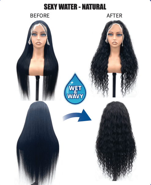 Beautiful Day Vossmi 13X5 Wet & Wavy Wig - Natural - Beauty Exchange Beauty Supply