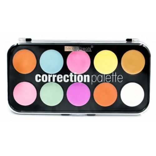 Beauty Treats Correction Palette – Color Correct & Conceal Like a Pro | 29.2g - Beauty Exchange Beauty Supply