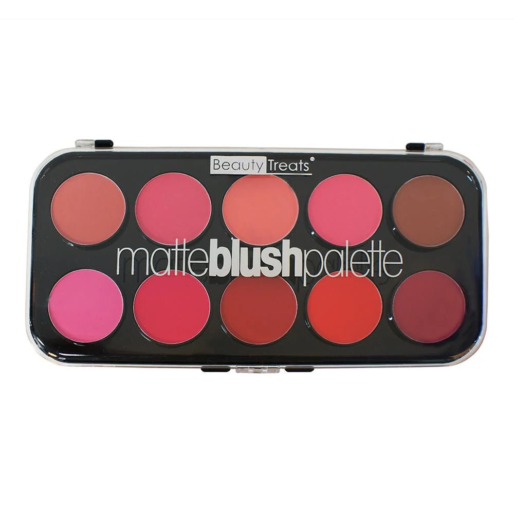 Beauty Treats Matte Blush Palette – Soft, Buildable Color for Every Look | 45g - Beauty Exchange Beauty Supply