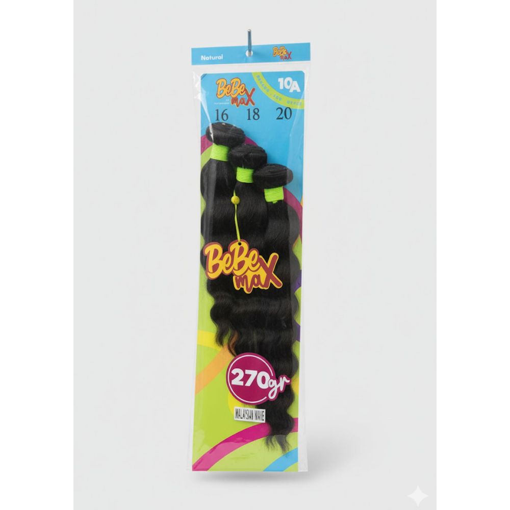 BeBe 100% Virgin Human Hair Multipack 10A - Malaysian Wave - Beauty Exchange Beauty Supply