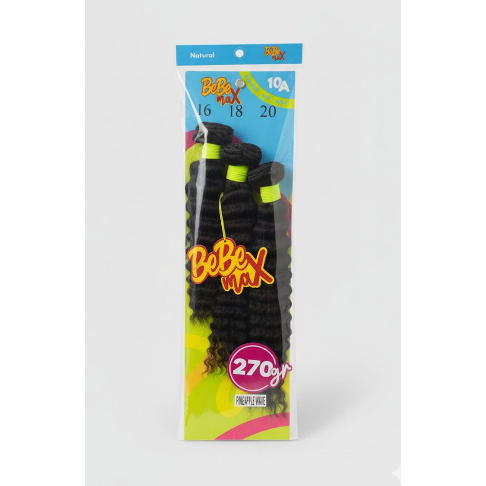 BeBe 100% Virgin Human Hair Multipack 10A - Pineapple Wave - Beauty Exchange Beauty Supply