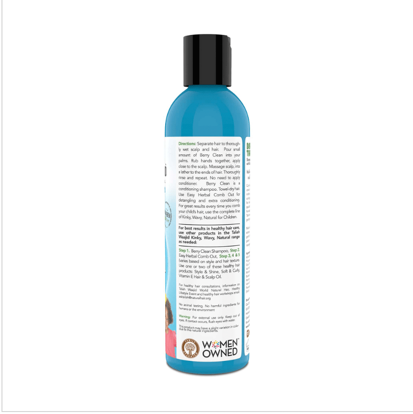 Berry Clean 3 - in - 1 Cleanser 8oz - Beauty Exchange Beauty Supply