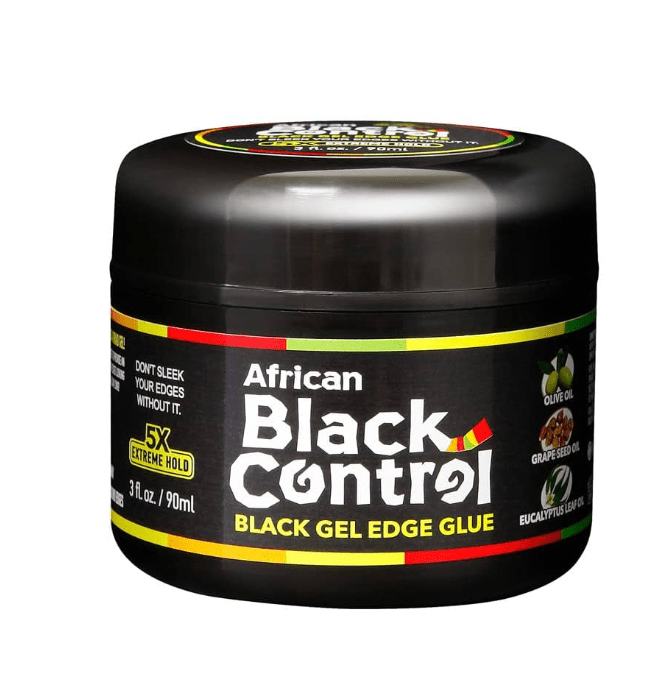 Black Control Edge Glue 5X Hold 3oz - Beauty Exchange Beauty Supply