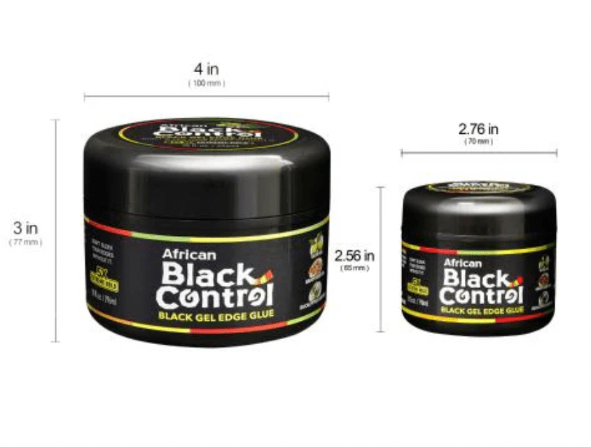 Black Control Edge Glue 5X Hold 3oz - Beauty Exchange Beauty Supply
