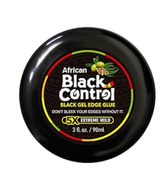 Black Control Edge Glue 5X Hold 3oz - Beauty Exchange Beauty Supply