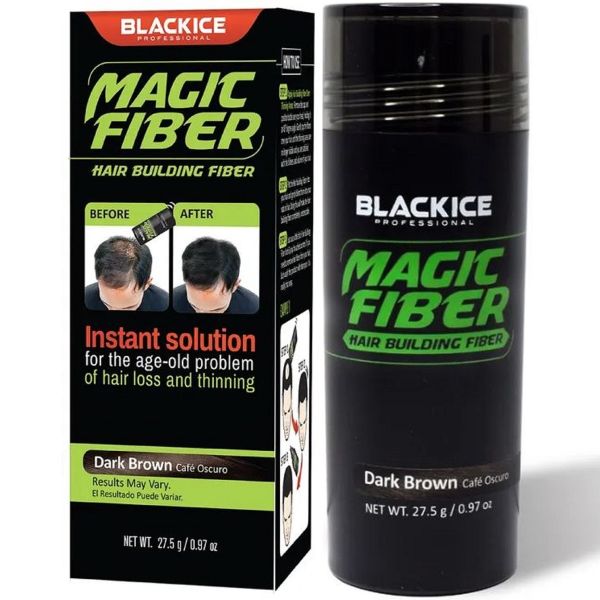 Black Ice Magic Fiber Hair Building Fiber - Beauty Exchange Beauty Supply