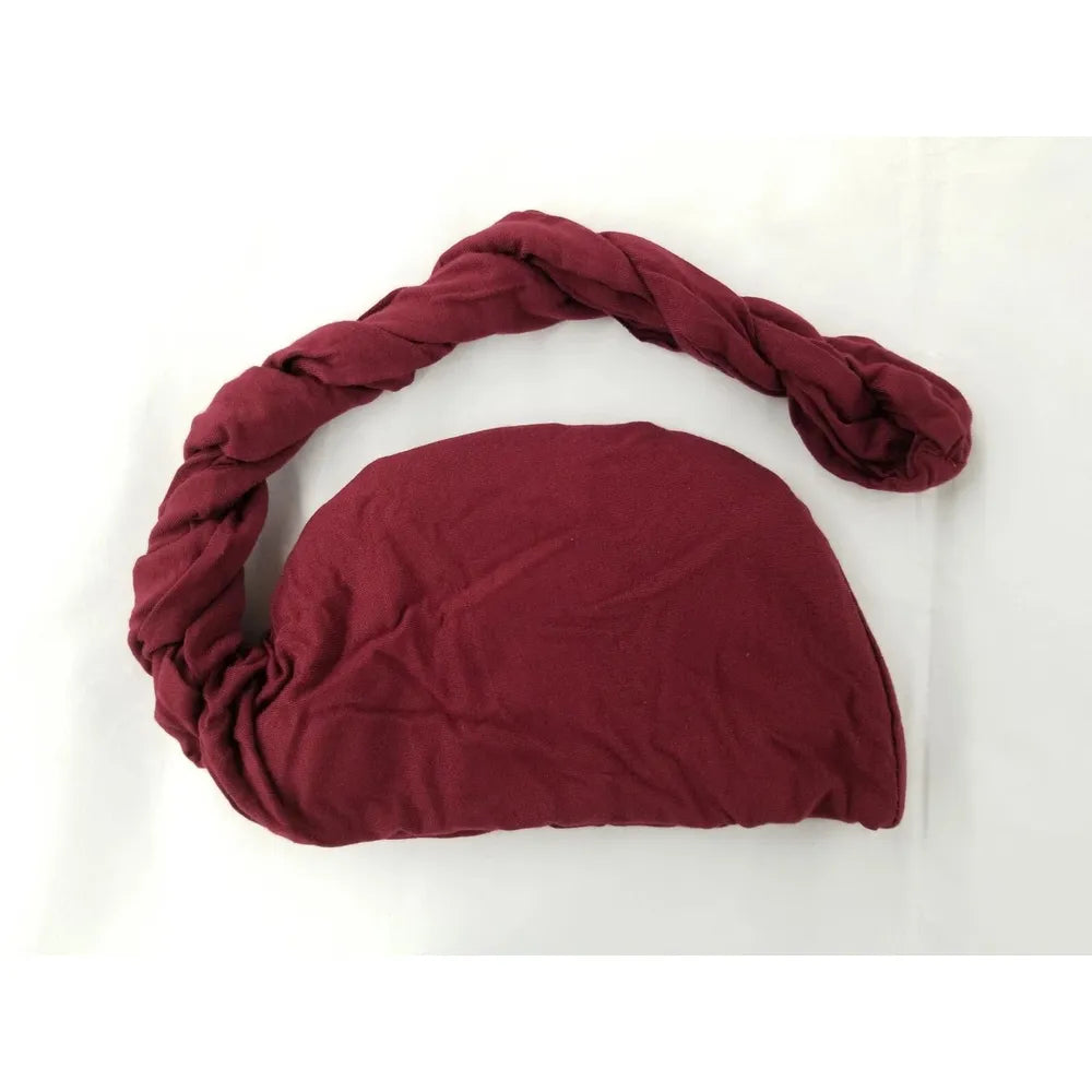 Black Ice Professional Pre - Tied Silky Satin Lined Turban M/L – Stylish Hair Protection with Satin Comfort | 6 Colors - Beauty Exchange Beauty Supply