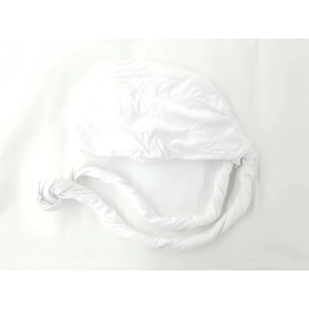 Black Ice Professional Pre - Tied Silky Satin Lined Turban M/L – Stylish Hair Protection with Satin Comfort | 6 Colors - Beauty Exchange Beauty Supply