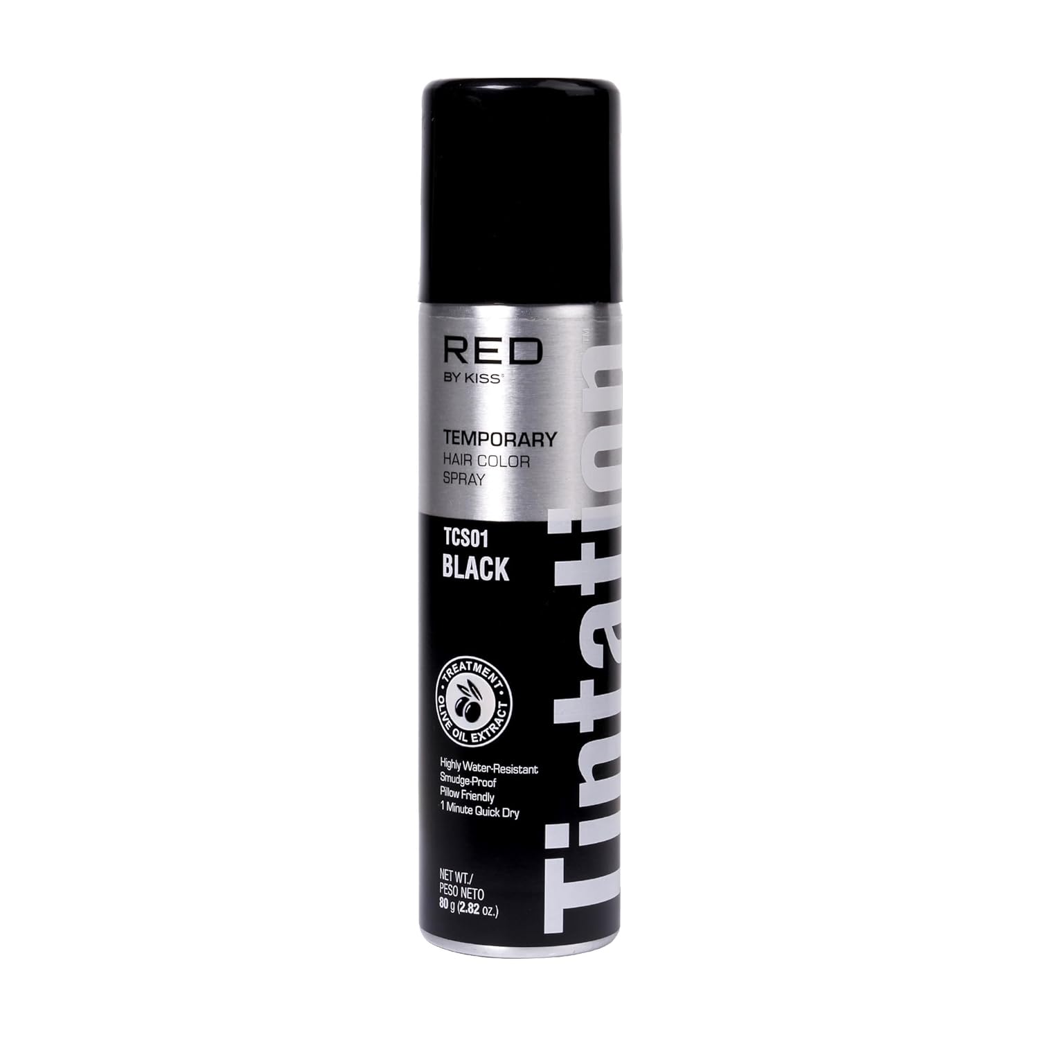RED by Kiss Tintation Color Spray - Black & Jet Black