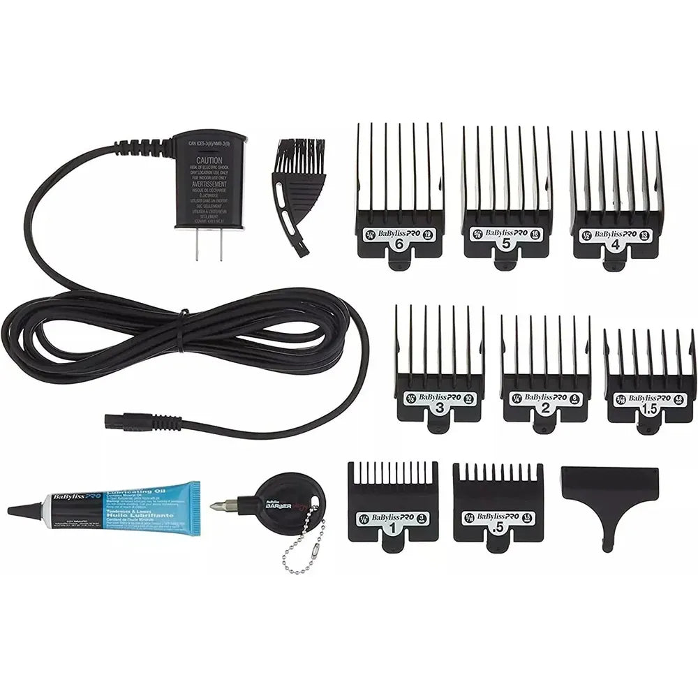 BaBylissPRO BLACKFX Metal Collection Cordless Clipper FX787BN