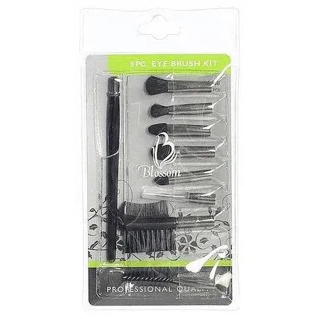 Blossom 8 - Piece Interchangeable Makeup Brush Set โ Versatile Tools for Flawless Application | 1 Set - Beauty Exchange Beauty Supply