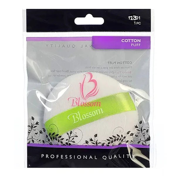 Blossom Professional Quality Cotton Puff โ Soft, Gentle & Lint - Free | 101 & 301 (1 pc each) - Beauty Exchange Beauty Supply
