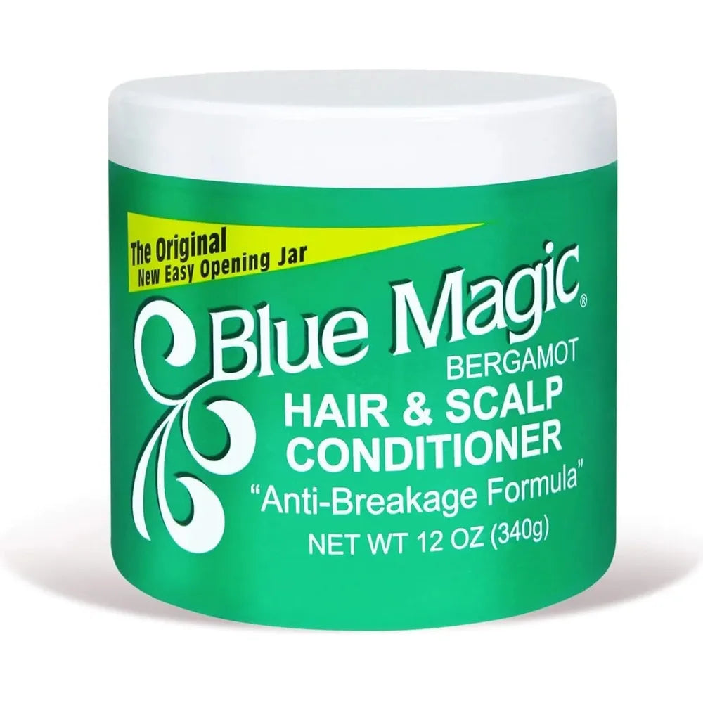 Blue Magic Hair Dress – Bergamot, Olive Oil, Castor Oil, Conditioner & Super Sure Gro (Various Variants) - Beauty Exchange Beauty Supply