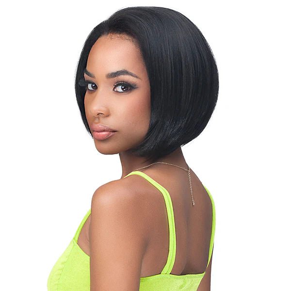 Bobbi Boss “Alena” Full Cap Wig – Human Hair Blend, Sleek Everyday Style, Glueless & Heat Safe | MOGFC026 | One Size - Beauty Exchange Beauty Supply