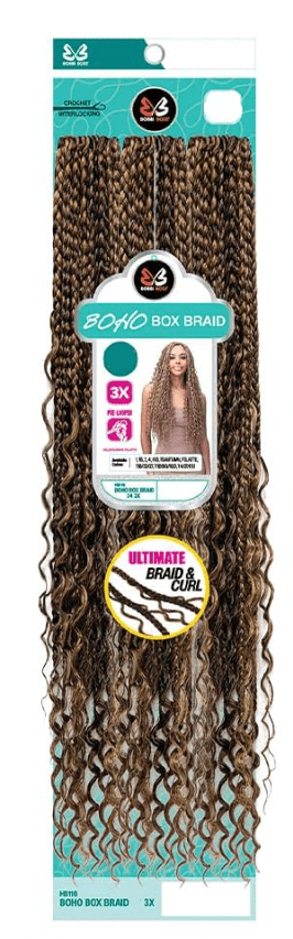 Bobbi Boss Boho Twist+Wave 14" Crochet Hair โ 3X - Beauty Exchange Beauty Supply