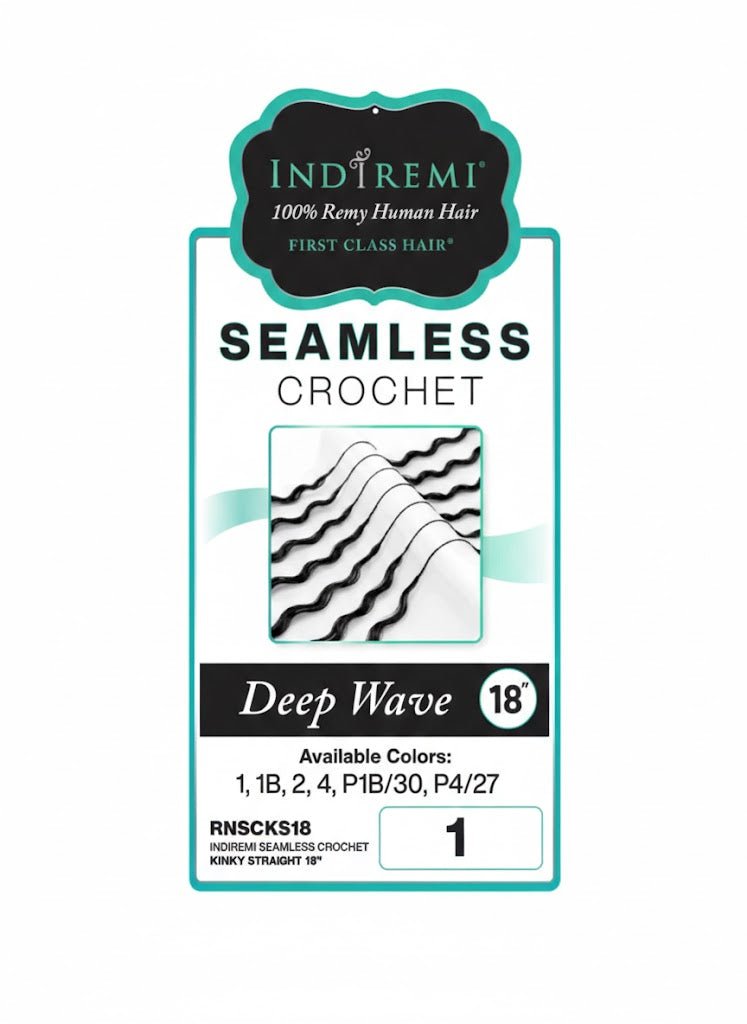 Bobbi Boss Indiremi Seamless Crochet Deep Wave - 18" - Beauty Exchange Beauty Supply