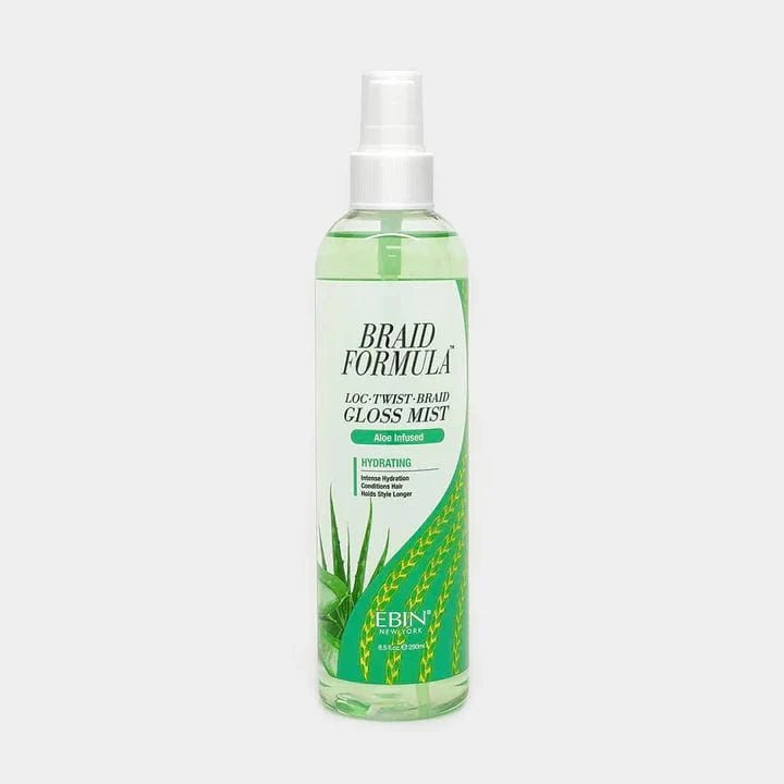 Braid Formula Gloss Mist – Rosemary Oil / Citrus Oil / Aloe Infused – 8.5 oz - Beauty Exchange Beauty Supply