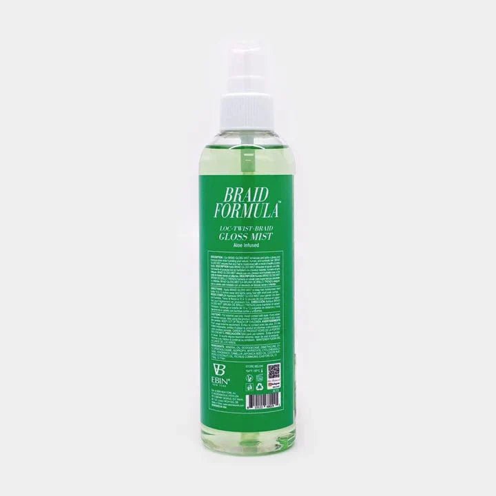 Braid Formula Gloss Mist – Rosemary Oil / Citrus Oil / Aloe Infused – 8.5 oz - Beauty Exchange Beauty Supply
