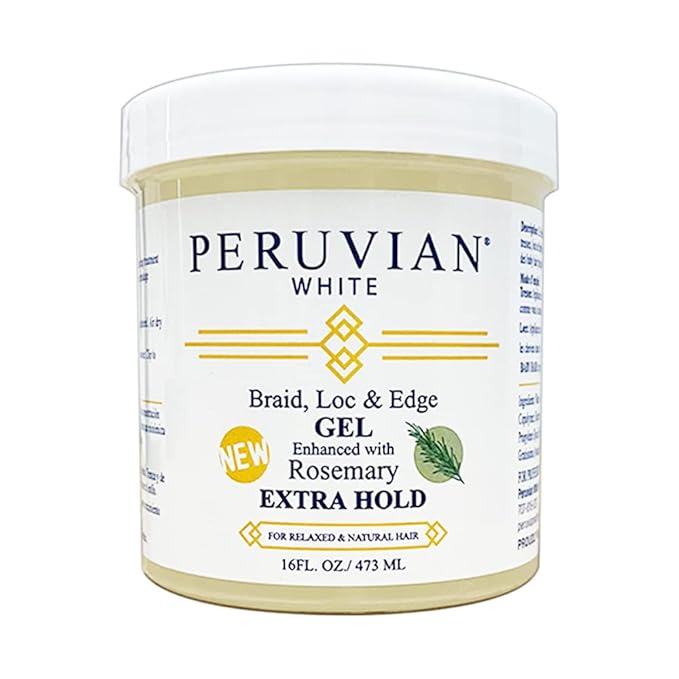 Braid, Loc & Edge Gel – EXTRA HOLD (Rosemary) | Maximum Hold • Flake - Free • Nourishes with Rosemary for Natural & Relaxed Hair – 16 oz - Beauty Exchange Beauty Supply