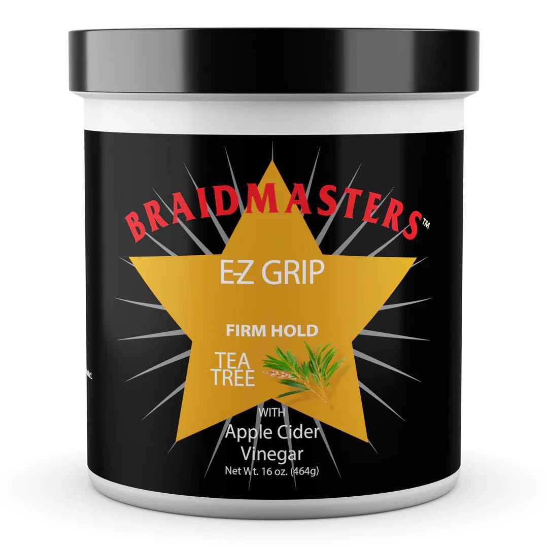BRAID MASTERS EZ Grip Loc & Braid Gel – 8oz & 16oz - Beauty Exchange Beauty Supply