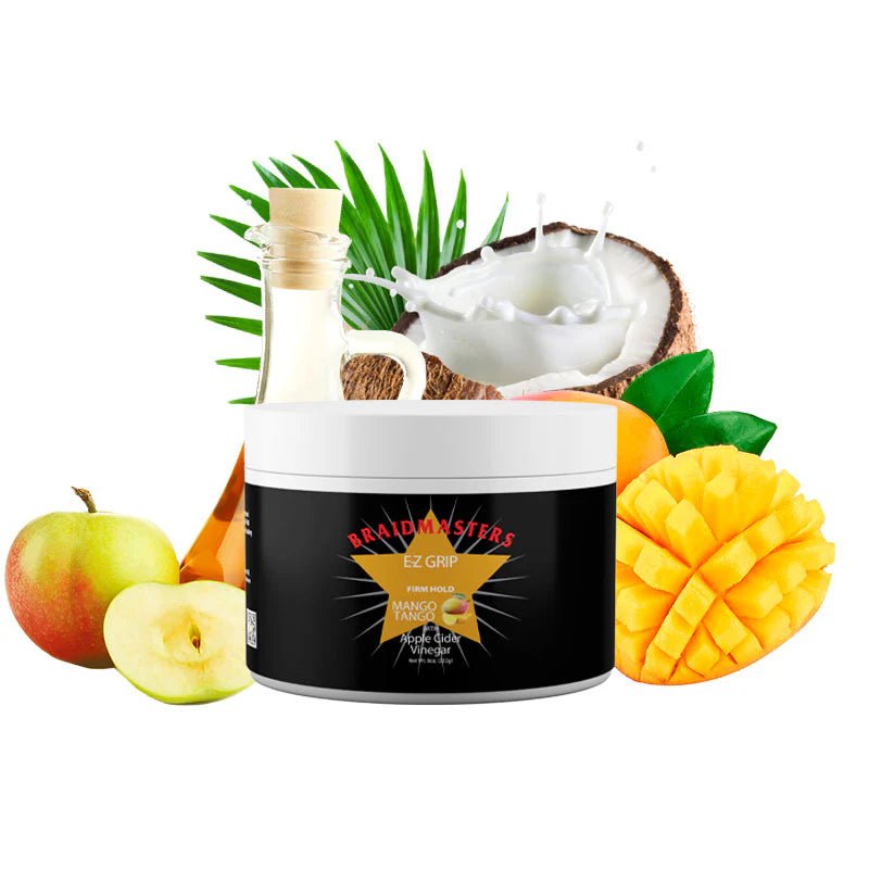 BRAID MASTERS EZ Grip Loc & Braid Gel – 8oz & 16oz - Beauty Exchange Beauty Supply