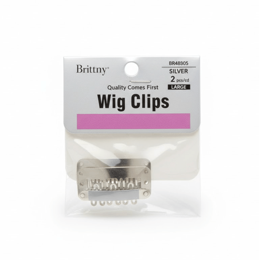 Brittny Wig Clips for Secure Hair Attachment - 2pcs - Beauty Exchange Beauty Supply