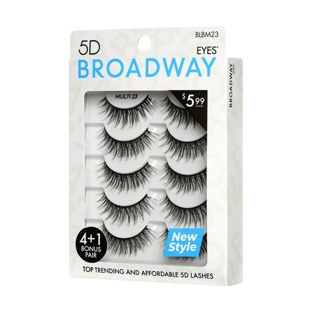 Broadway 5D Lash Multi Pack Collection - Beauty Exchange Beauty Supply