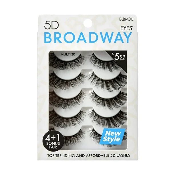 Broadway 5D Lash Multi Pack Collection - Beauty Exchange Beauty Supply