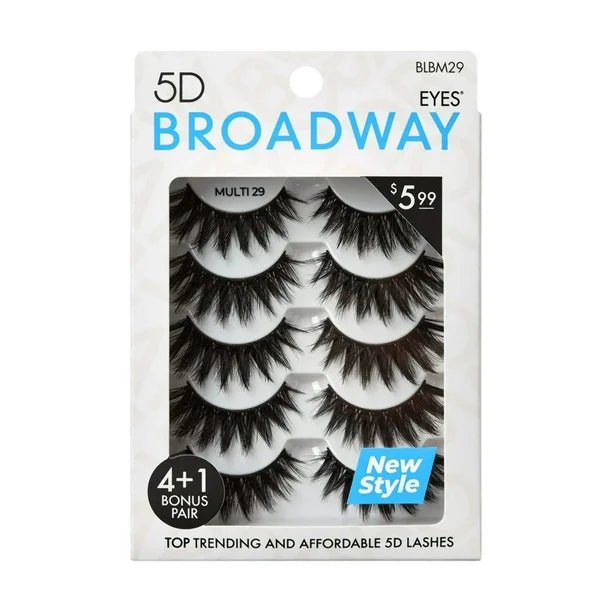 Broadway 5D Lash Multi Pack Collection - Beauty Exchange Beauty Supply