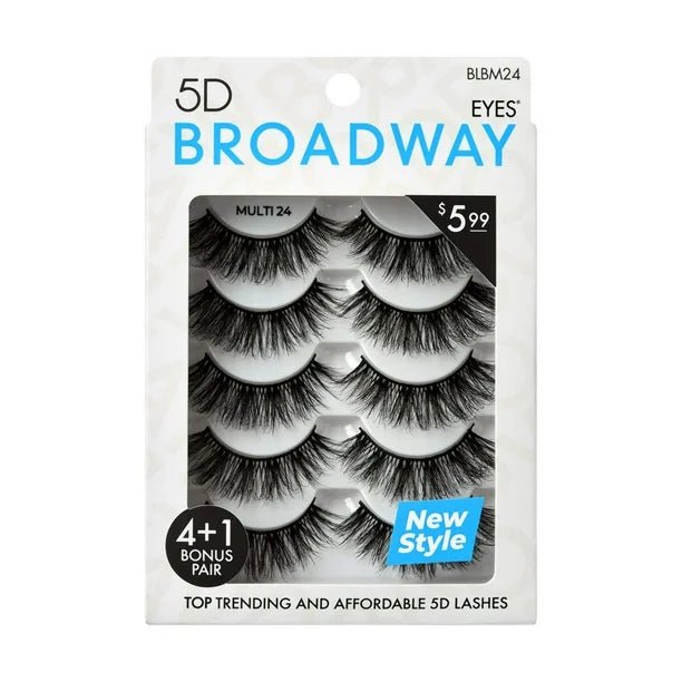 Broadway 5D Lash Multi Pack Collection - Beauty Exchange Beauty Supply