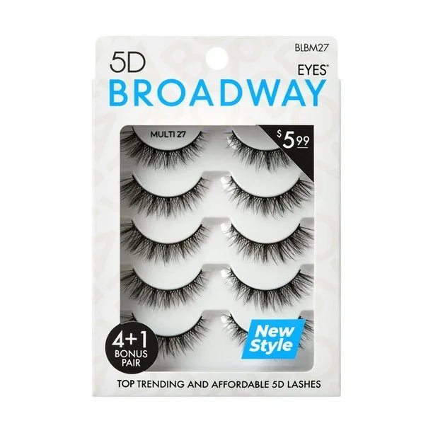 Broadway 5D Lash Multi Pack Collection - Beauty Exchange Beauty Supply
