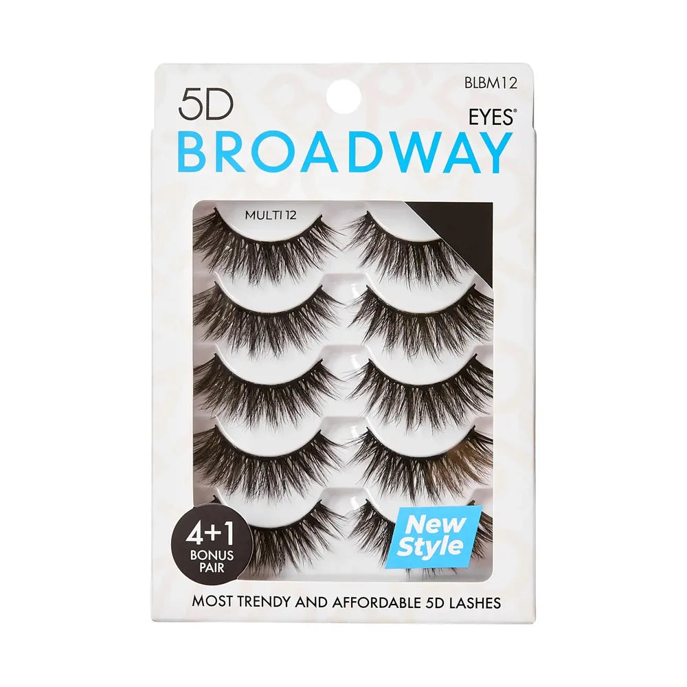 Broadway 5D Lash Multi Pack Collection - Beauty Exchange Beauty Supply