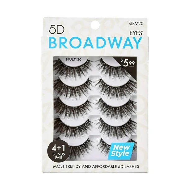 Broadway 5D Lash Multi Pack Collection - Beauty Exchange Beauty Supply