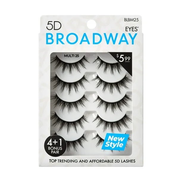 Broadway 5D Lash Multi Pack Collection - Beauty Exchange Beauty Supply