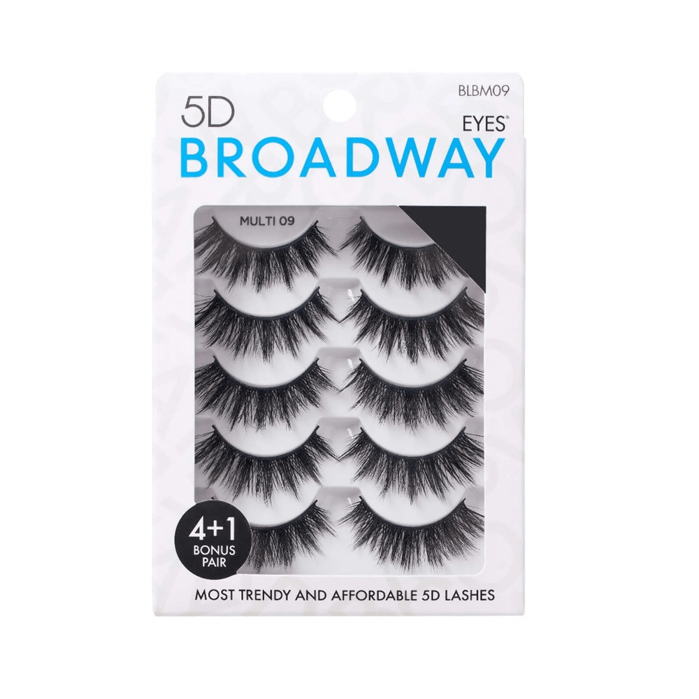 Broadway by Kiss 5 Pair False Eyelash Multipack - Beauty Exchange Beauty Supply