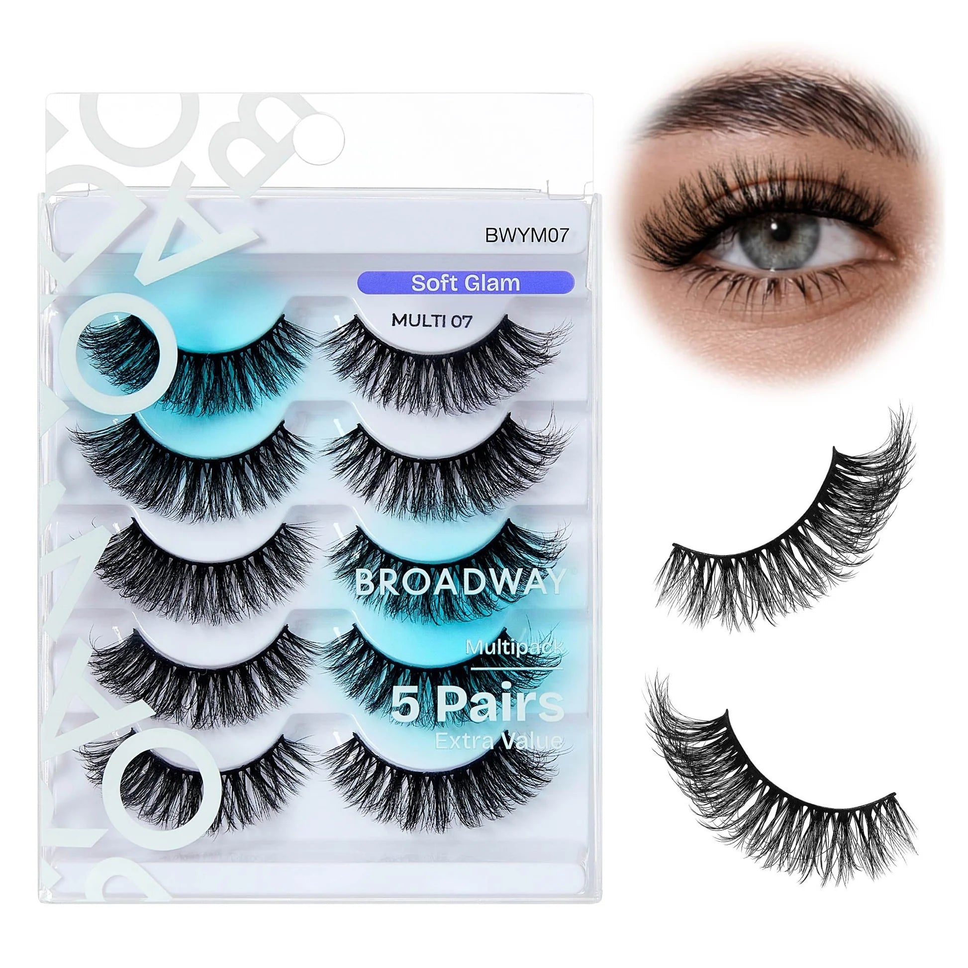 Broadway Faux Mink Strip Eyelashes – Multipack - Beauty Exchange Beauty Supply