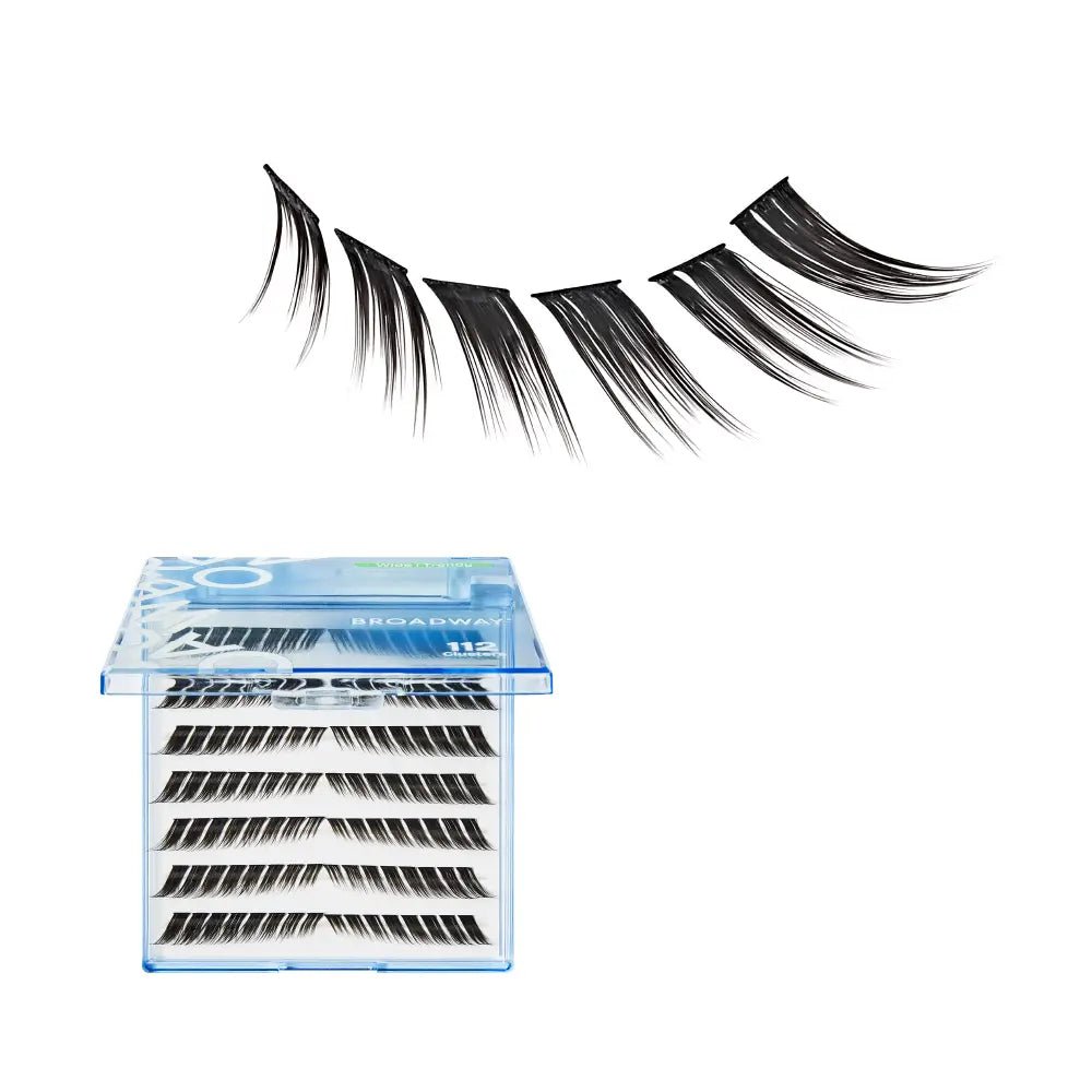 Broadway Trendy DIY Cluster Lashes – (70–112pcs) - Beauty Exchange Beauty Supply