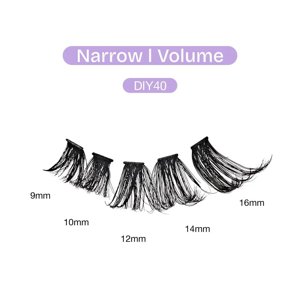 Broadway Volume DIY Cluster Lashes – 112pcs - Beauty Exchange Beauty Supply