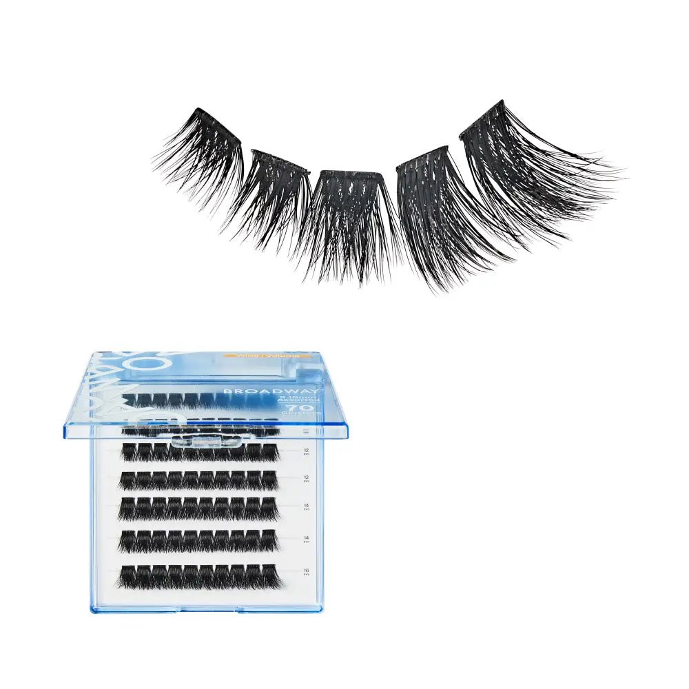 Broadway Volume DIY Cluster Lashes – Bold (56–84pcs) - Beauty Exchange Beauty Supply