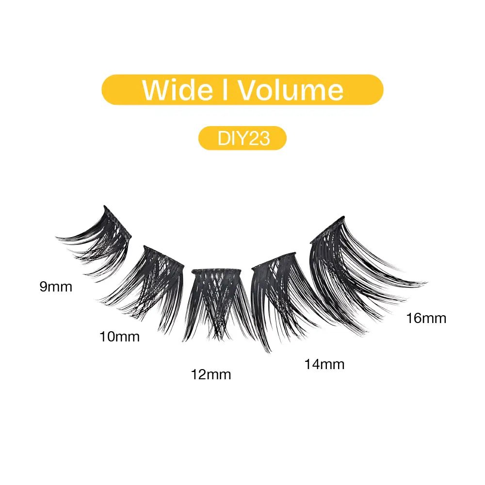 Broadway Volume DIY Cluster Lashes – Bold (56–84pcs) - Beauty Exchange Beauty Supply