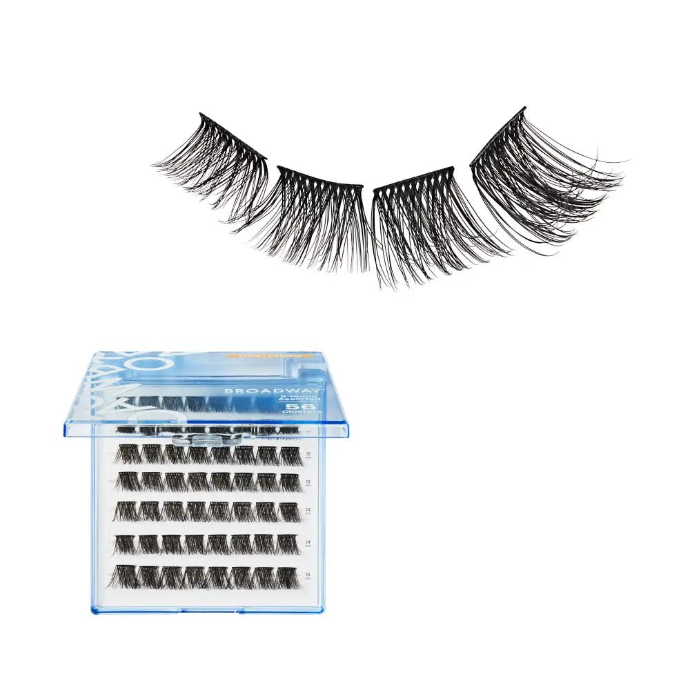 Broadway Volume DIY Cluster Lashes – Bold (56–84pcs) - Beauty Exchange Beauty Supply